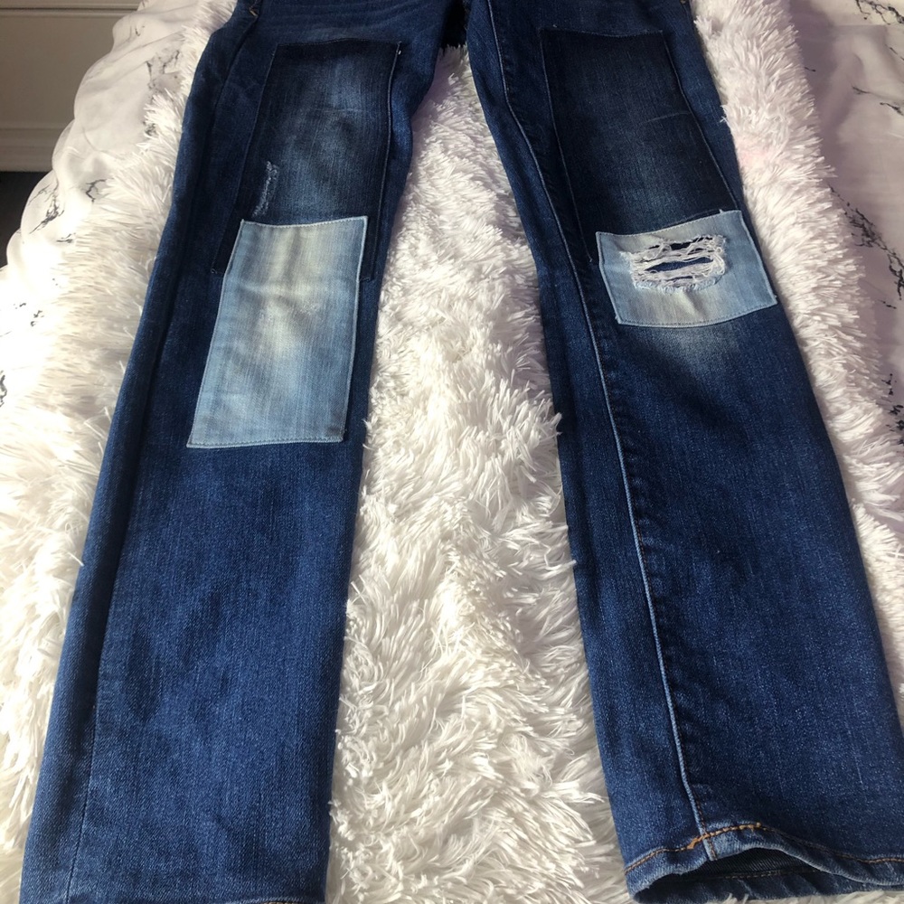 Gap Skinny Patchwork Denim - image 4